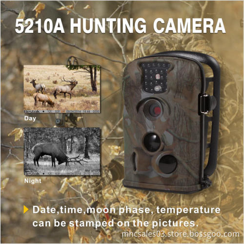 Support Large capacity 32GB SD card 720p Hd trail camera that can be used various environment